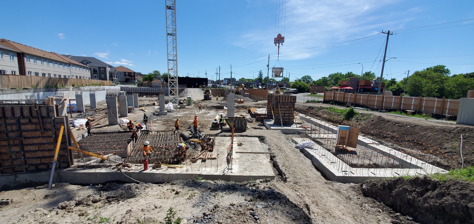 Harbour Ten10 low-rise formwork project in Whitby